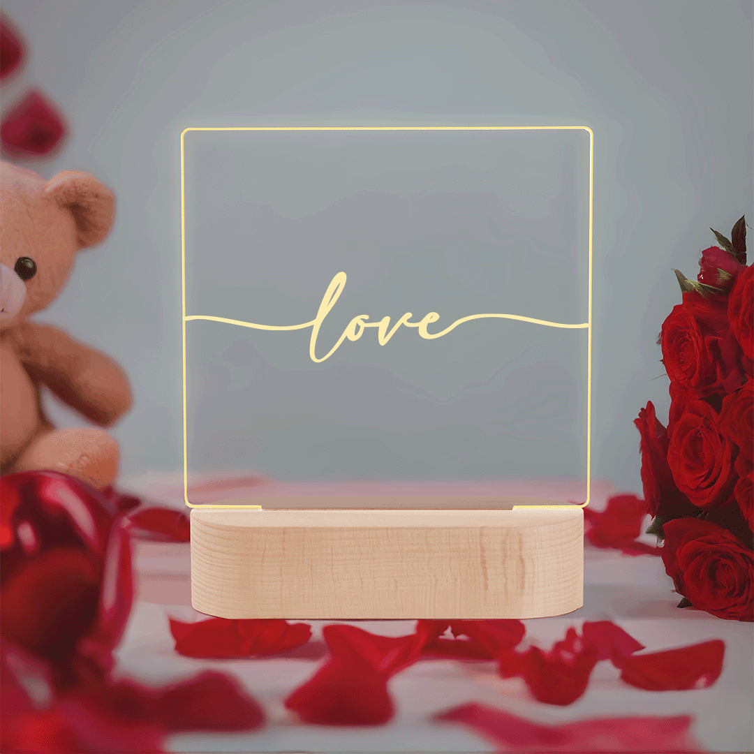 NÁHRADNÍ SKLO - Nápis Love