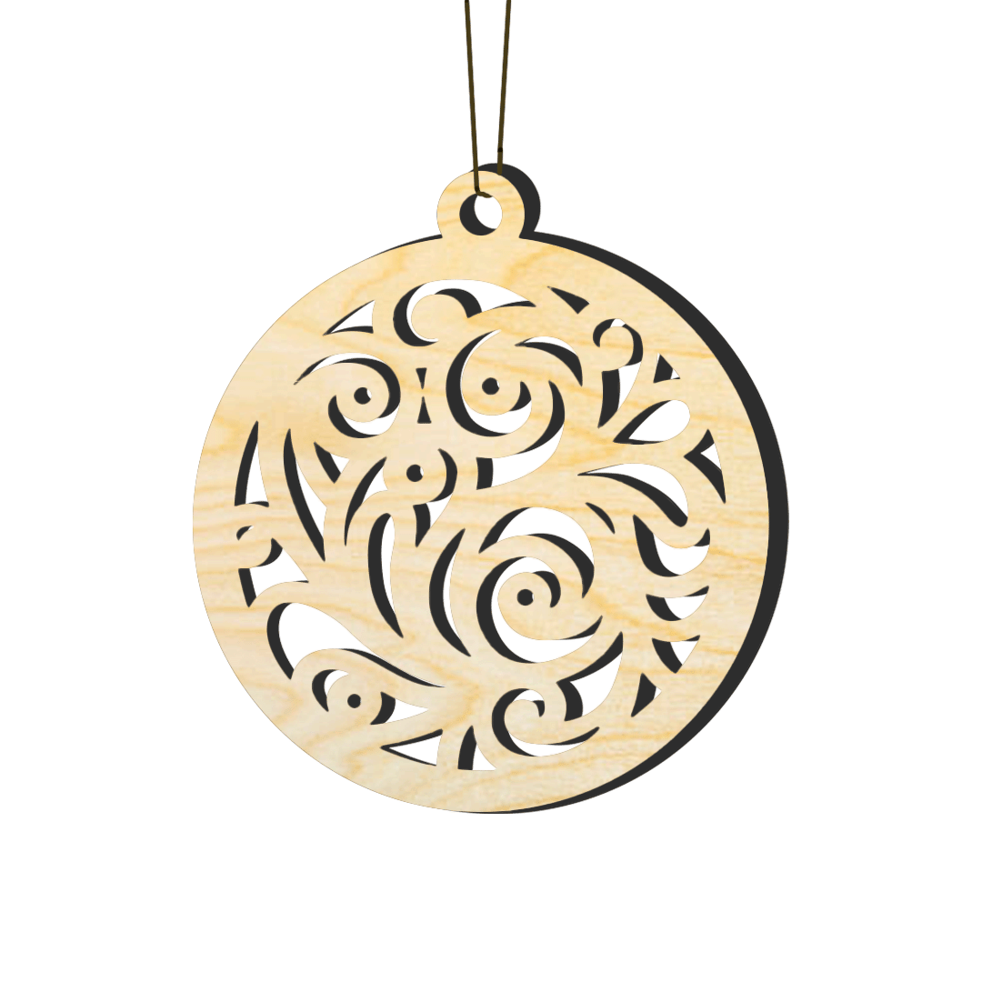 Dřevěná ozdoba - Ornament