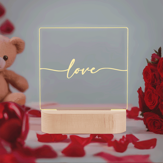 NÁHRADNÍ SKLO - Nápis Love