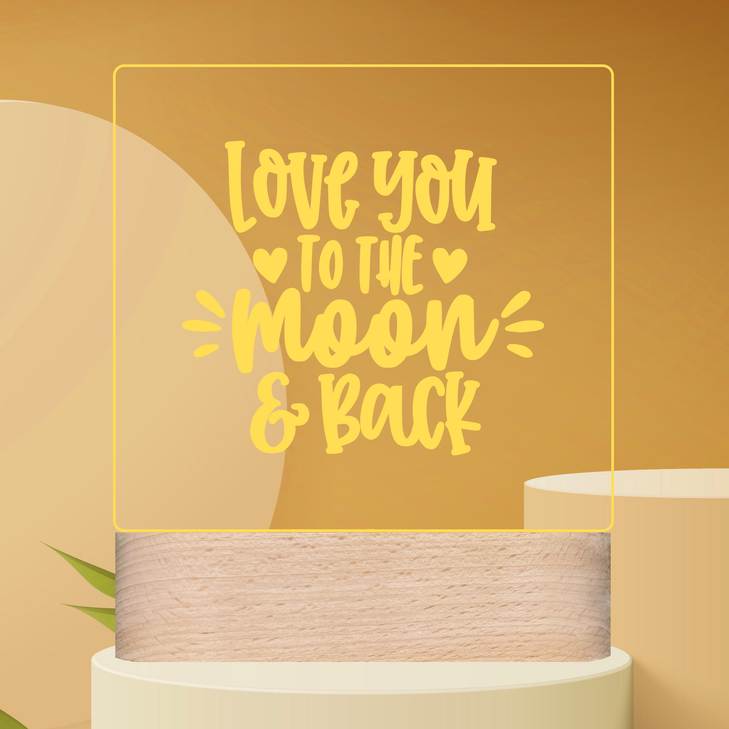MYLAMP - Love you to the moon and back